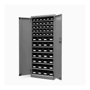 Armario Metálico con Puertas y Contenedores FAK106654 - Imagen 2