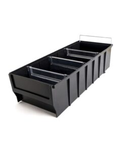 Organizador plástico negro MULTIBOX RK4016