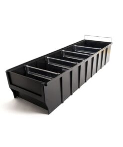 Organizador plástico negro MULTIBOX RK5016